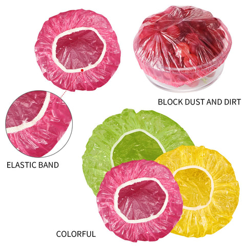 Boao reusable bowl covers sealing leftovers after meals