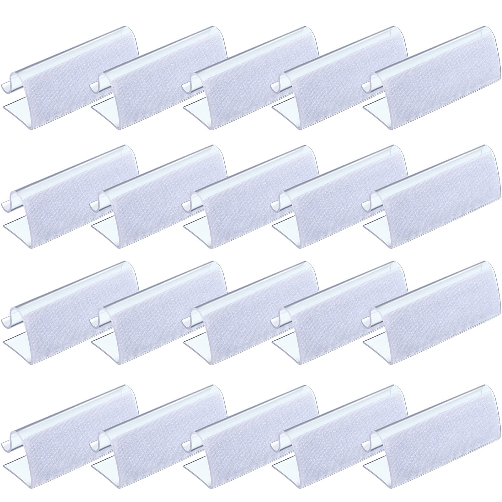 Boao table skirting clip close-up showing durable grip for secure skirts