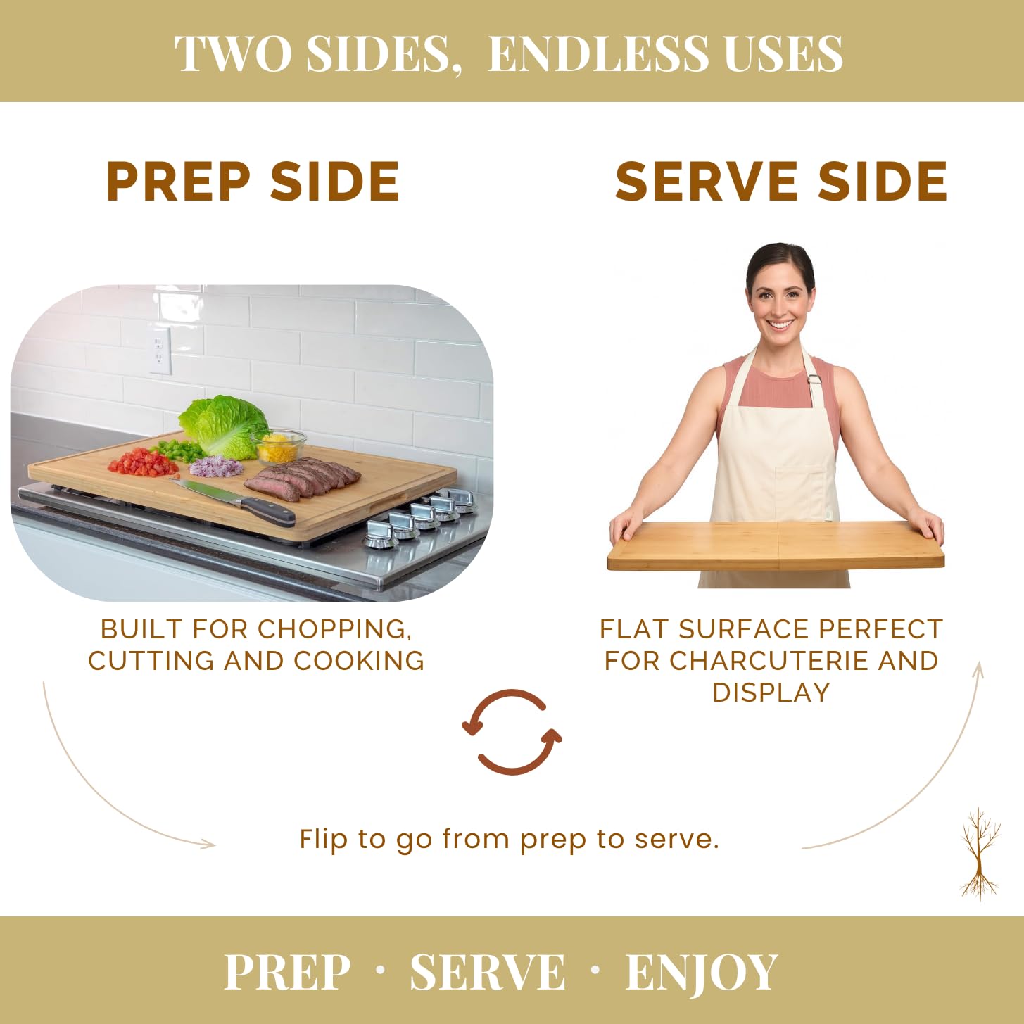 Boardwell collapsible cutting board shown in sink for quick rinsing and storage.