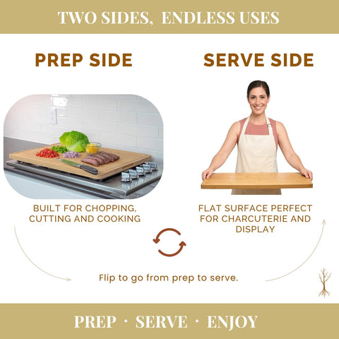 Boardwell collapsible cutting board shown in sink for quick rinsing and storage.