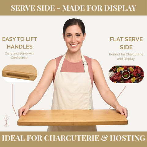 Boardwell elegant charcuterie surface ideal for stylish snack boards.
