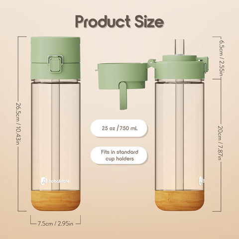BobaMate promotes eco-friendly hydration with BPA-free long-lasting material.