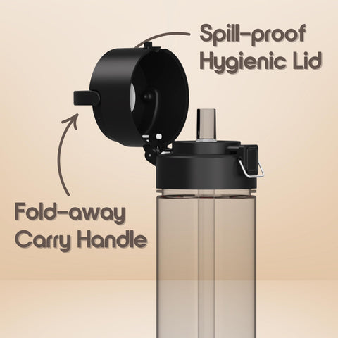 BobaMate supports smoothies with built-in straw and wide opening.
