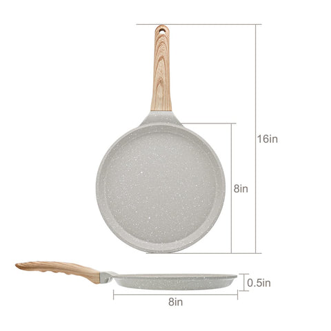 Bobikuke low-heat cooking protects coating for longer life.