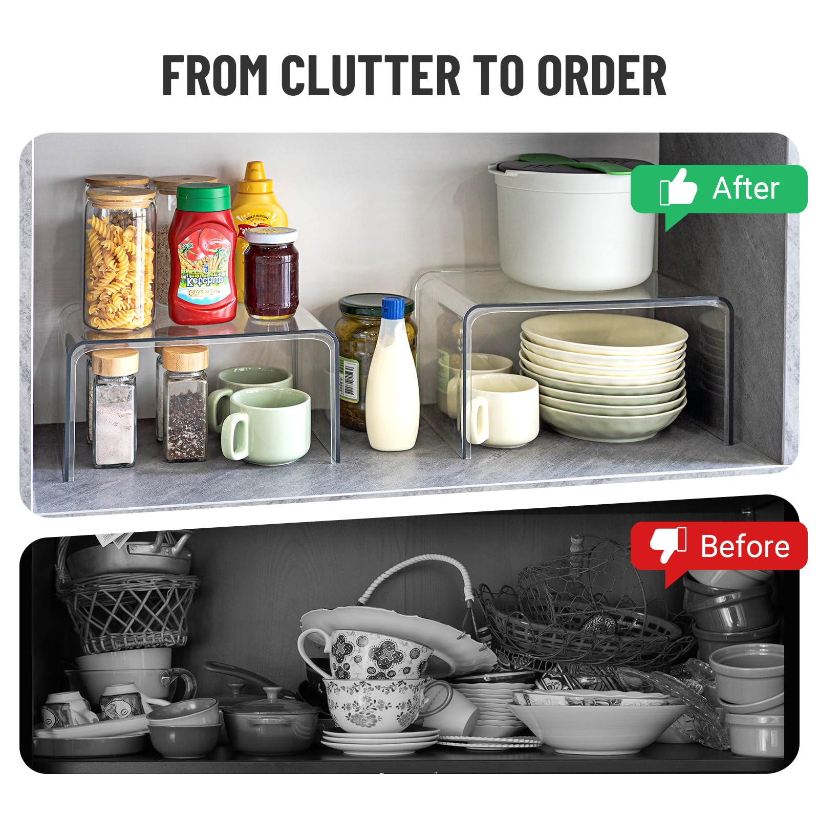 Bobomoment PET material shelf ensures durability and simple cleaning.