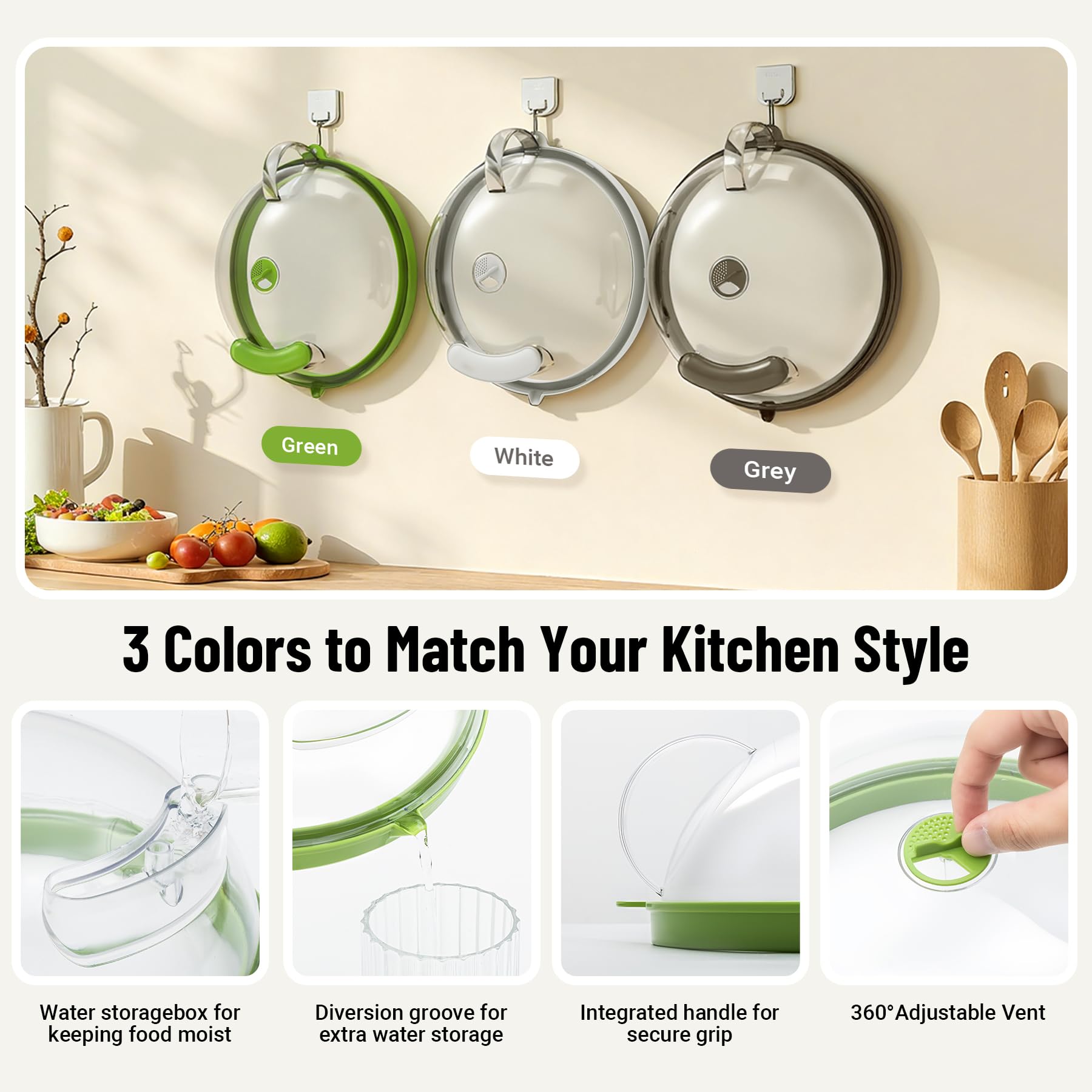 Bobomoment heat-resistant handle helps safely lift hot meals.
