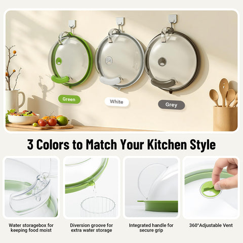 Bobomoment heat-resistant handle helps safely lift hot meals.