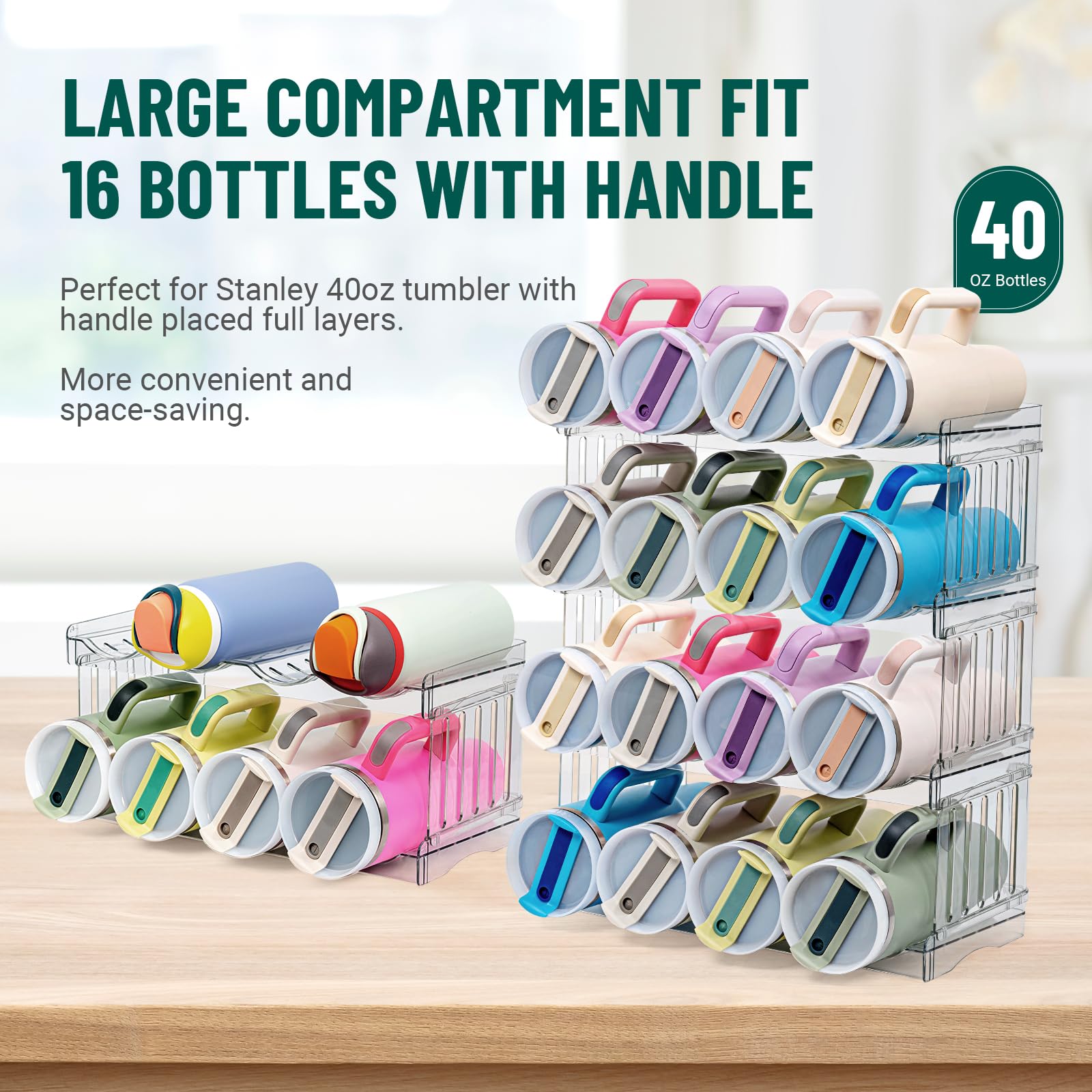 Stackable Bobomoment rack assembled in cabinet for scalable storage