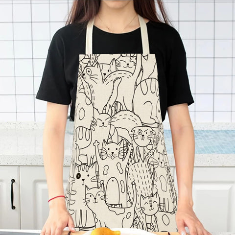 BOCTTCBO chef apron - funny design for entertaining cooking sessions.
