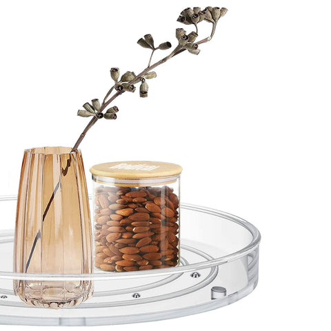 Clear view helps quick selection of spices and pantry items