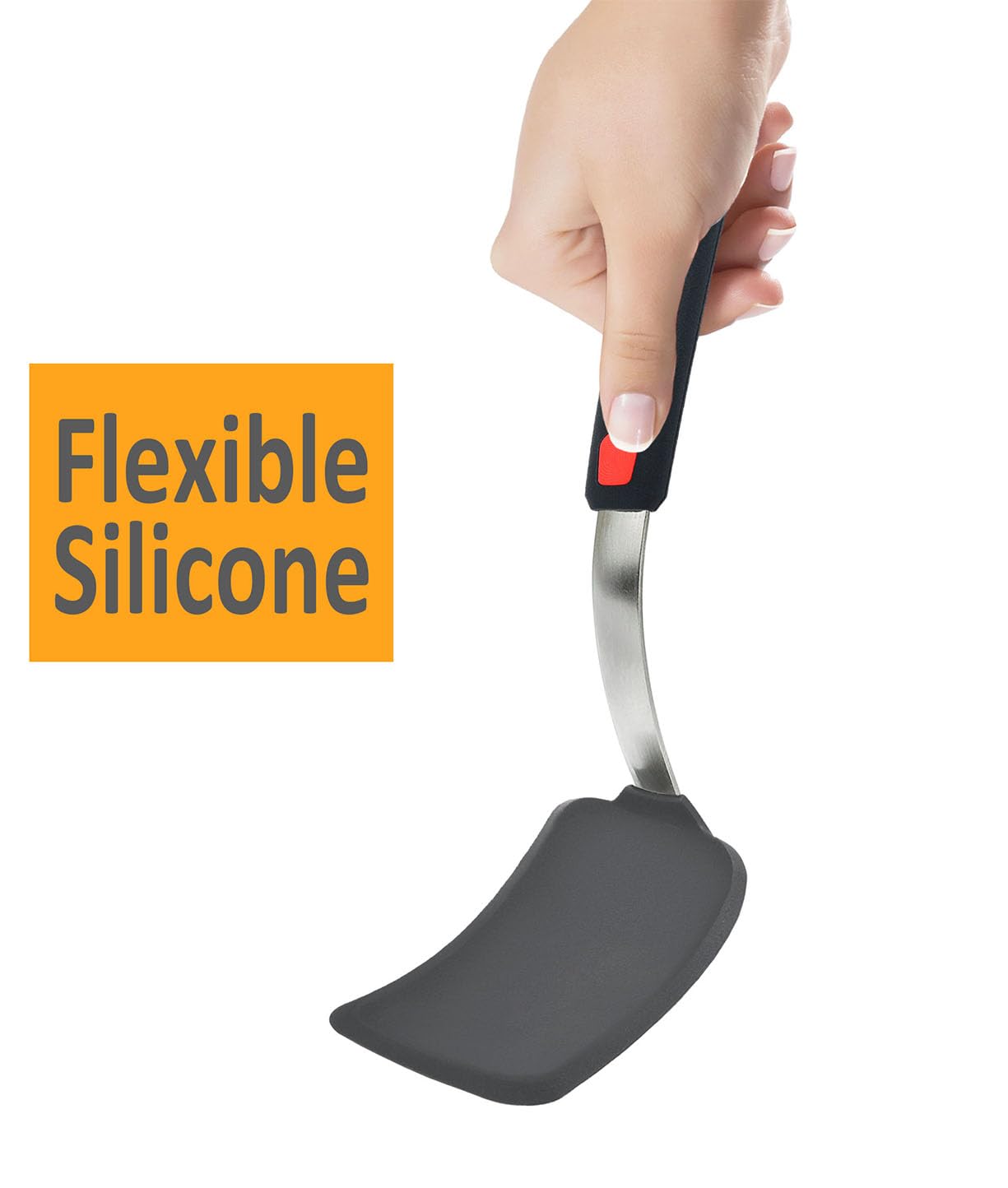 BodiCal nonstick spatulas scratch-free design for cookware.