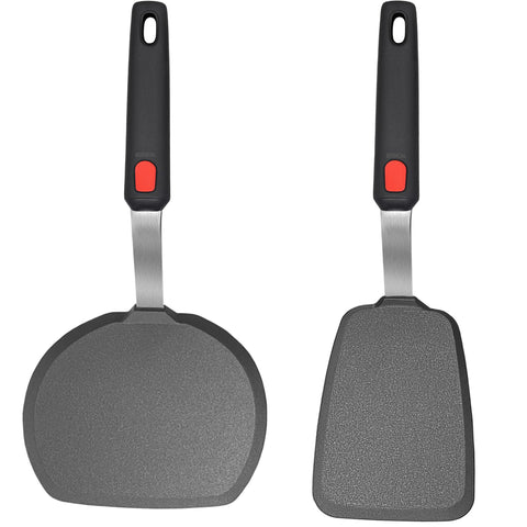 BodiCal pancake spatula set of 2 flipping pancakes on nonstick cookware