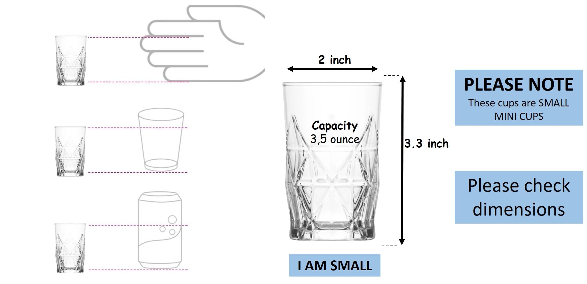 BOHEM'S clear kitchen glassware for everyday sipping and entertaining.