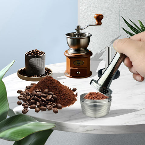Boicafe mat provides a stable workspace for tamping and kitchen protection