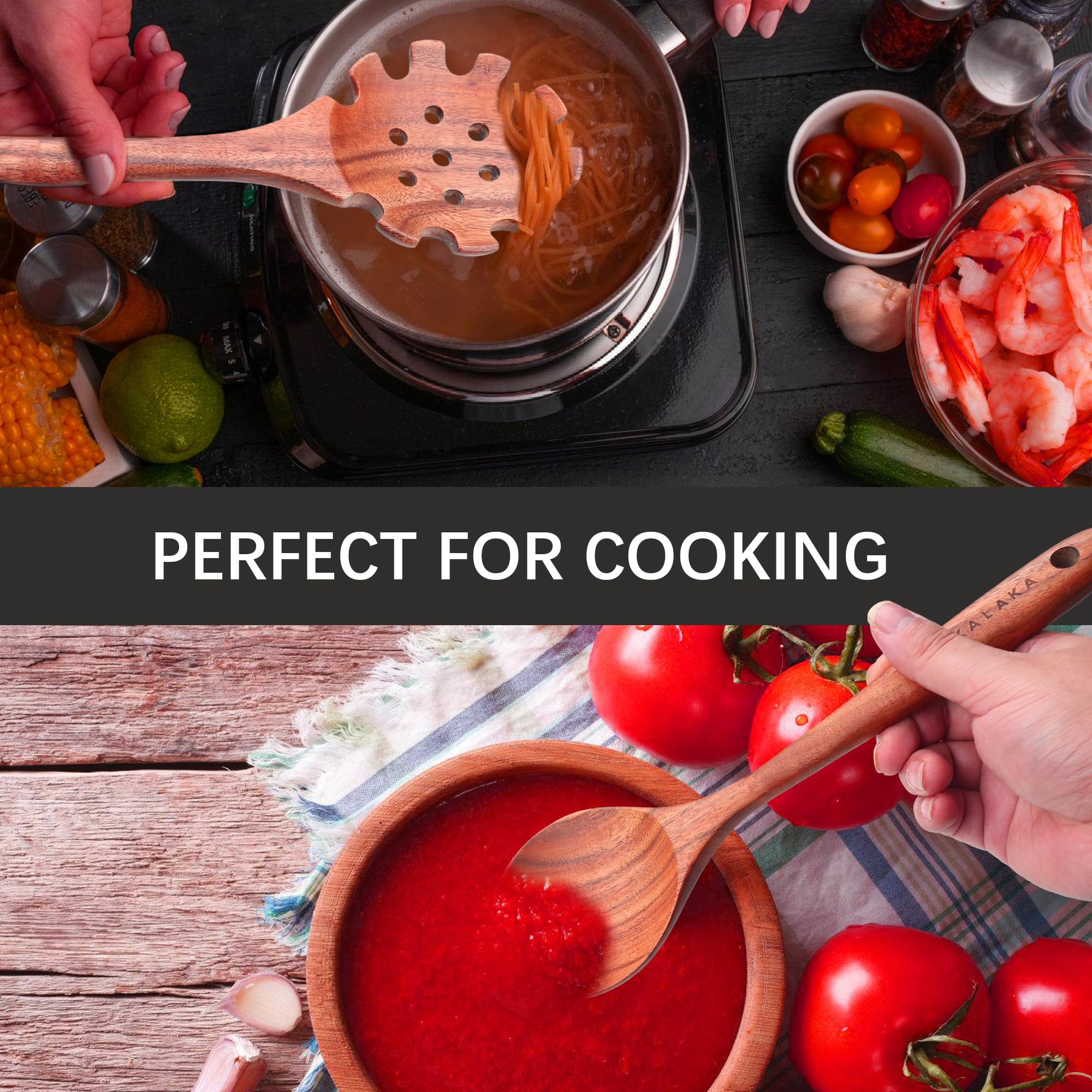 BOKALAKA hand-polished utensils with a silky feel.