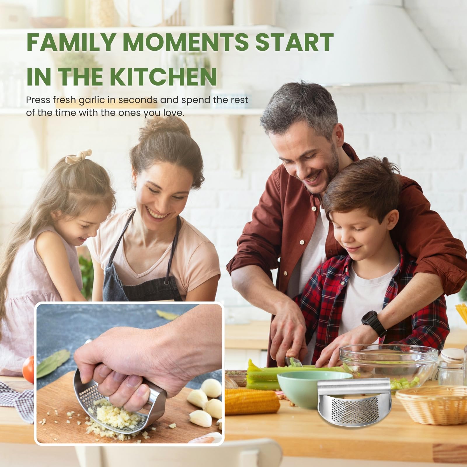BOKKY silicone garlic peeler enhances prep with easy removal of garlic skin