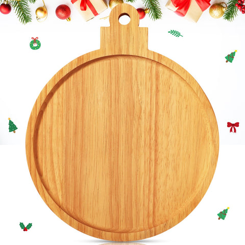 Bokon Christmas ball board showcases cheese and fruit for festive entertaining.