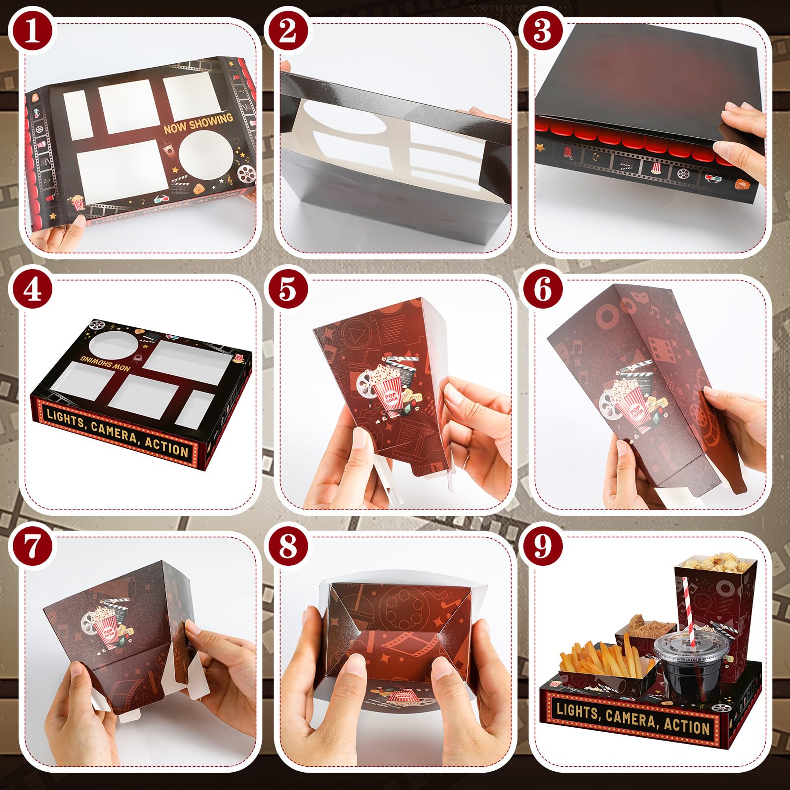 Bokon easy-clean materials for quick cleanup after party.