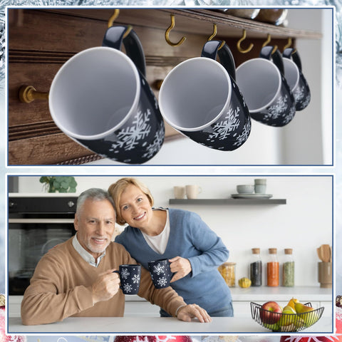 Bokon winter coffee mug display hints at festive home office use