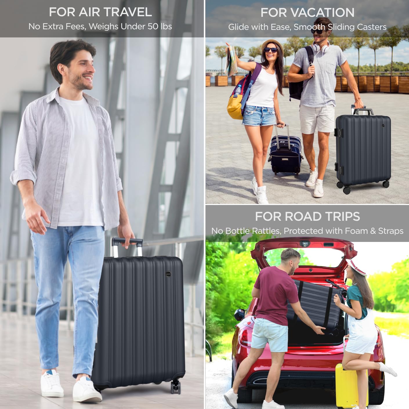 boldworks full load weight stays under 50 pounds for compliant air travel.
