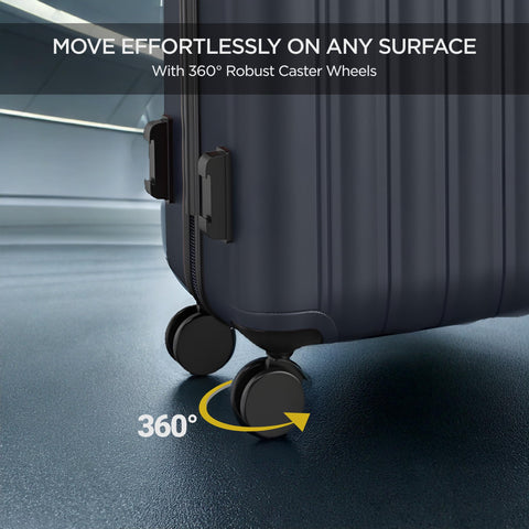 Boldworks removable inserts allow converting to regular luggage for flexible packing.