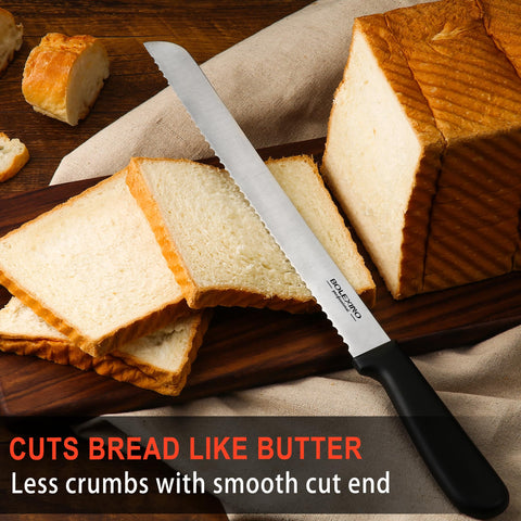 BOLEXINO long blade supports stable cuts with less wrist fatigue.