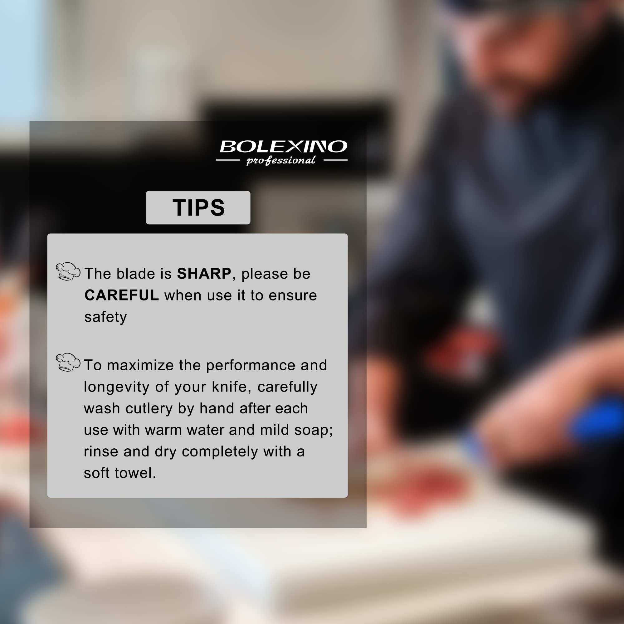 BOLEXINO care shot showing washing and drying after use.