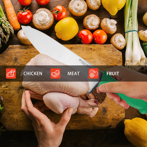 BOLEXINO knife emphasizes hand washing to extend service life.