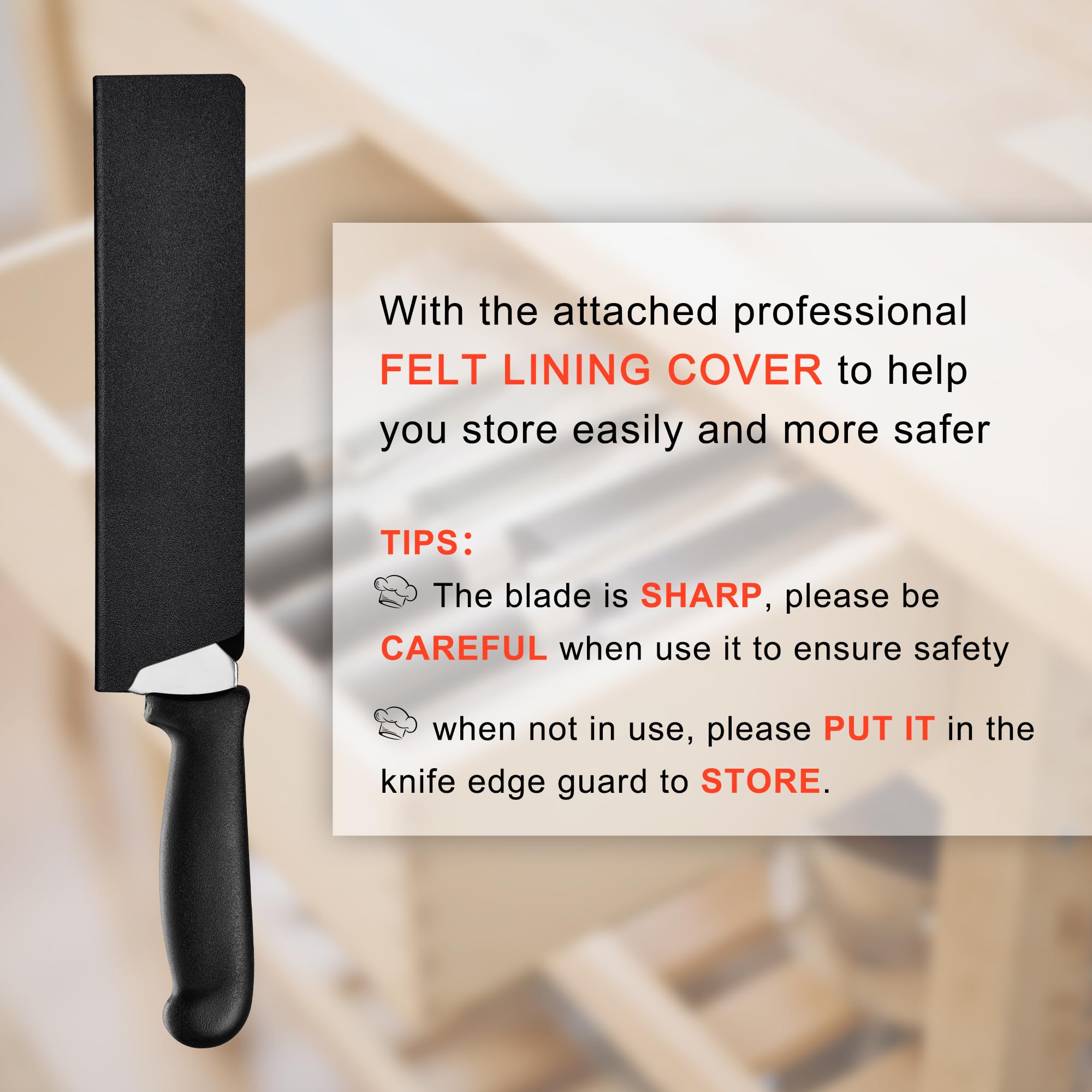 BOLEXINO high-carbon stainless steel construction resists rust and wear