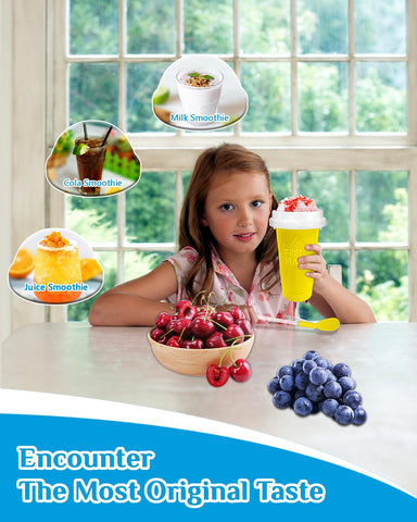 Bollove DIY magic slushy maker for customizable flavors at home.