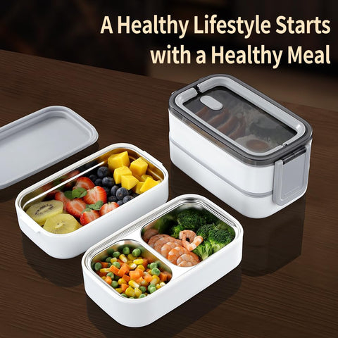 BOMANSI BOMS all-in-one lunch solution for office, travel, and picnics.