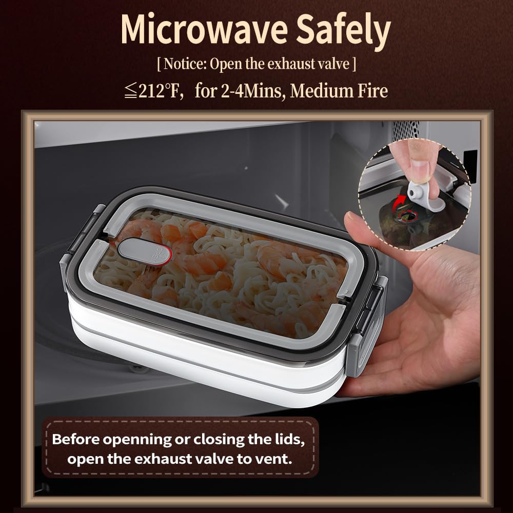 BOMANSI BOMS container is microwave-safe for brief reheats and easy cleaning.