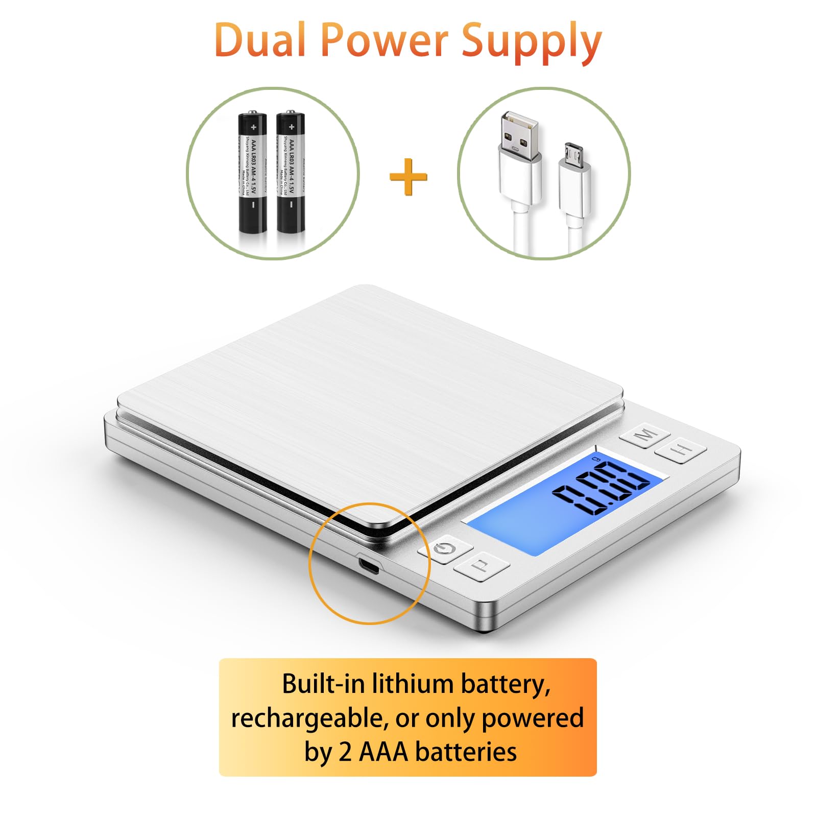 BOMATA compact scale design saves counter space for busy kitchens