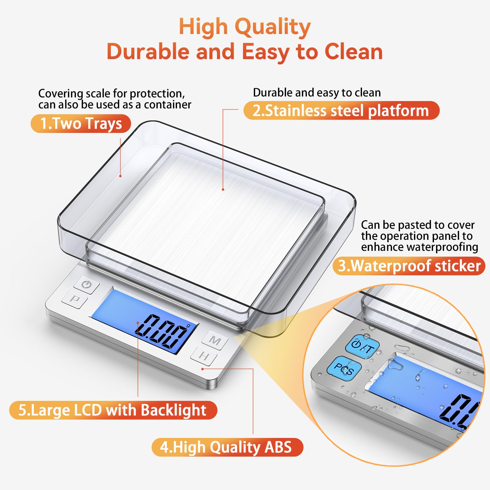 BOMATA USB rechargeable scale powers up for frequent weighing sessions