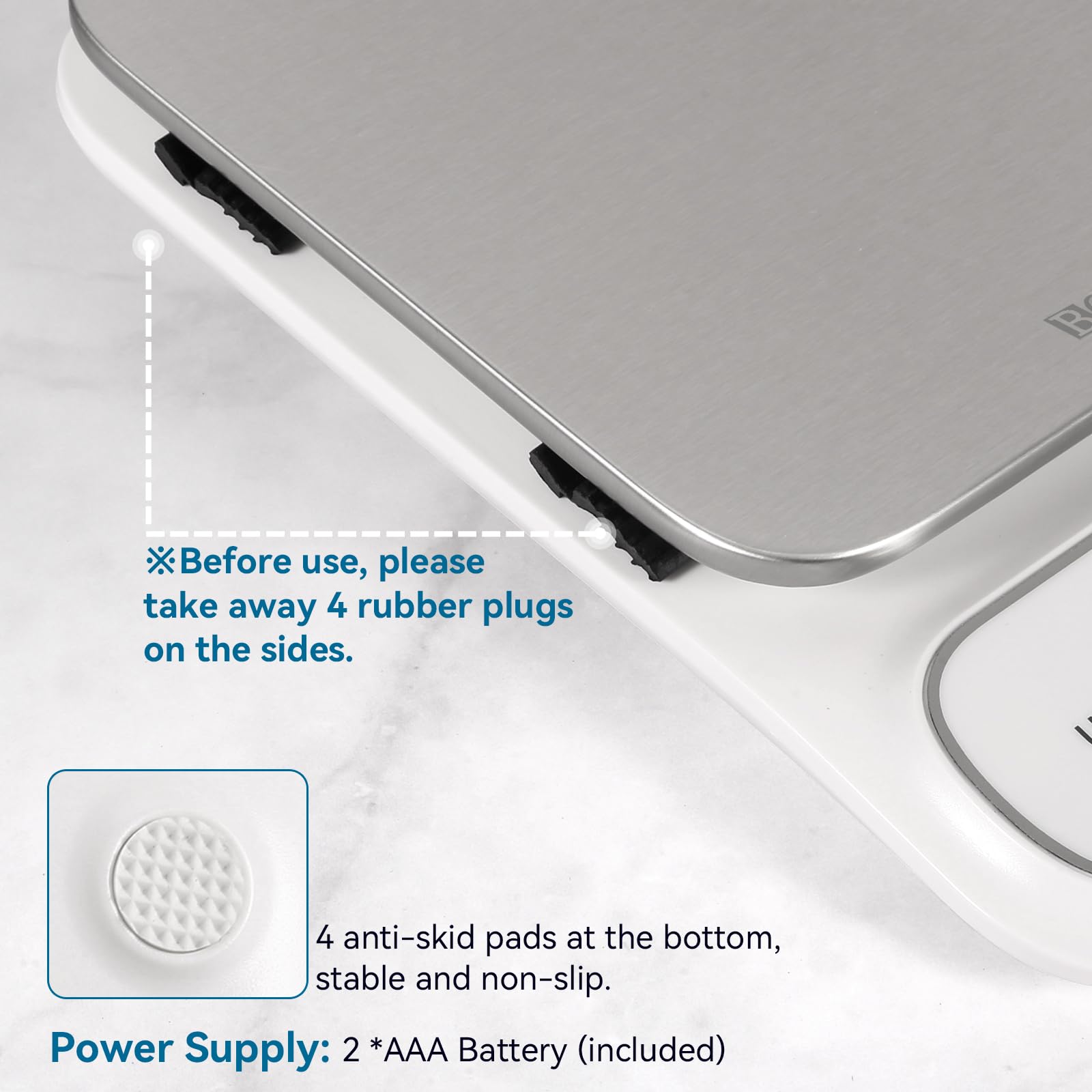 BOMATA batteries included for immediate use.