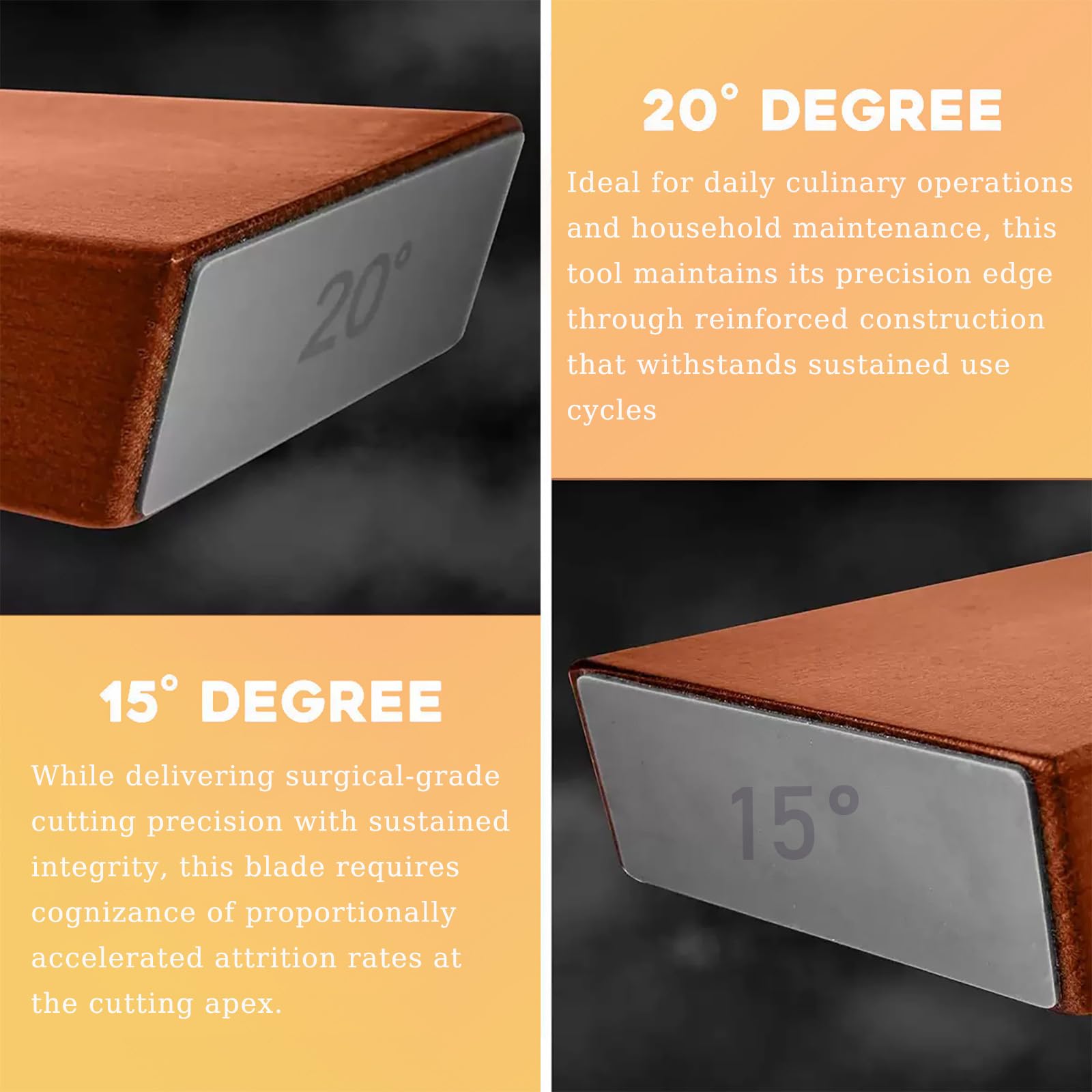BomCot 20 degree guide for standard kitchen knives