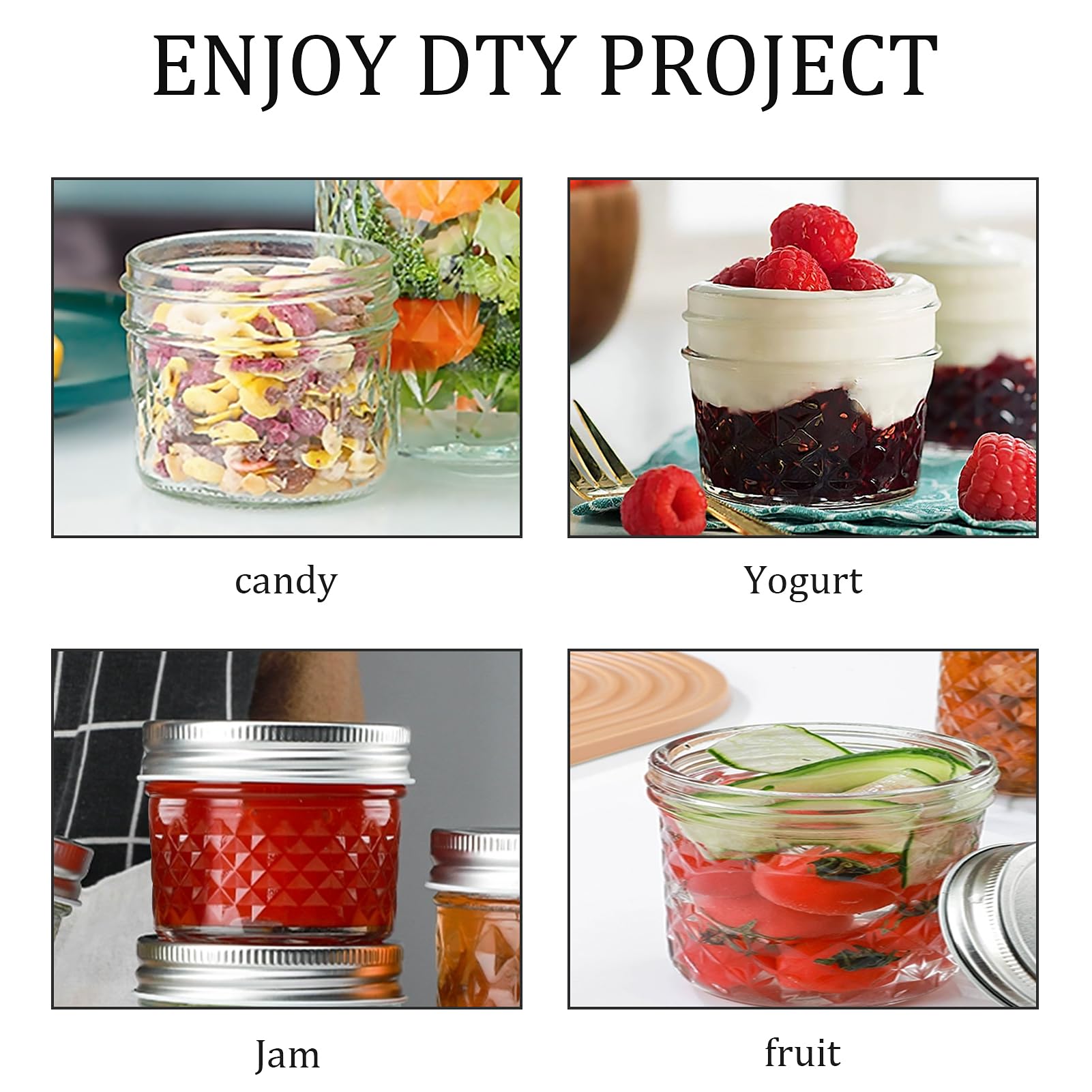 Bomex sponge brush included simplifies cleaning after jar use.