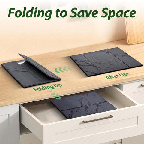 BOMOKS versatile mat doubles as plant saucer and pet mat for home use.