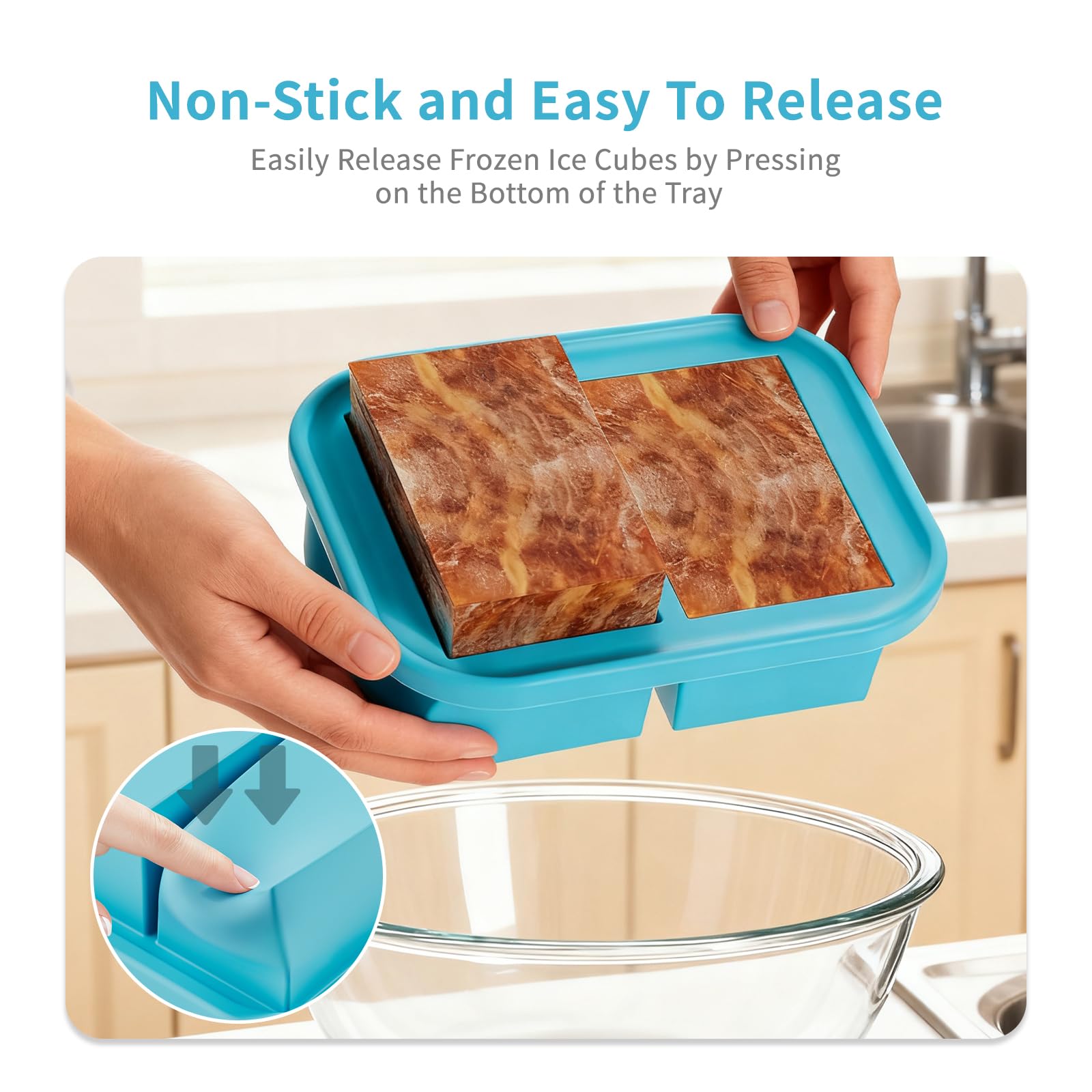 Bongpuda 125ml fill-line tray for precise portions