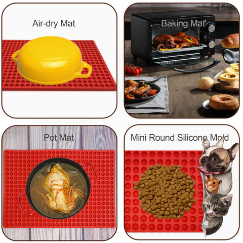 Bongpuda jelly-molds for jelly or candy, heat-safe for ovens and freezers.