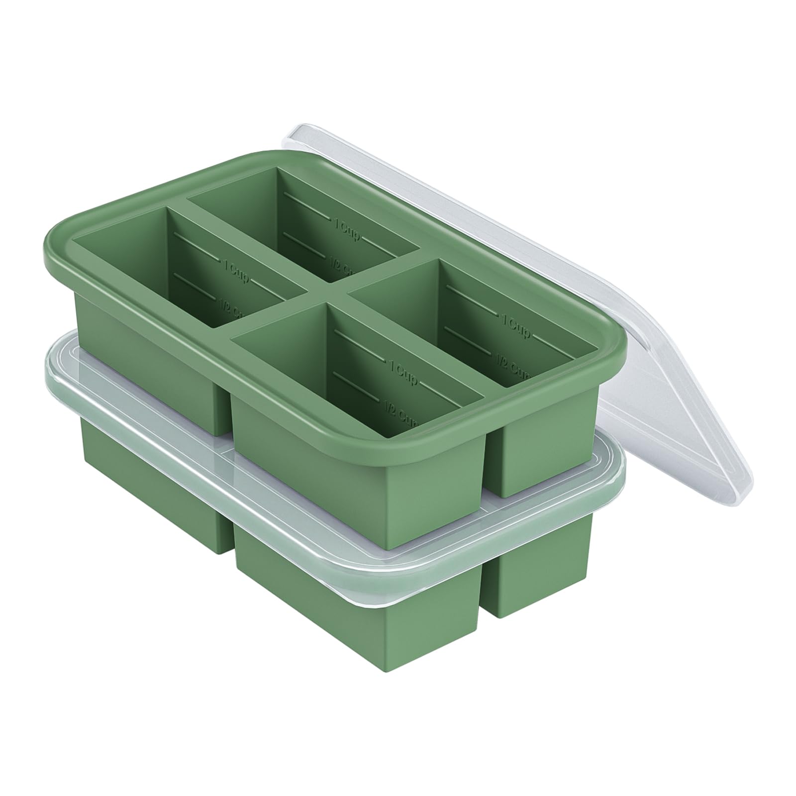 Bongpuda soup freezer container with lid for secure leftovers storage.