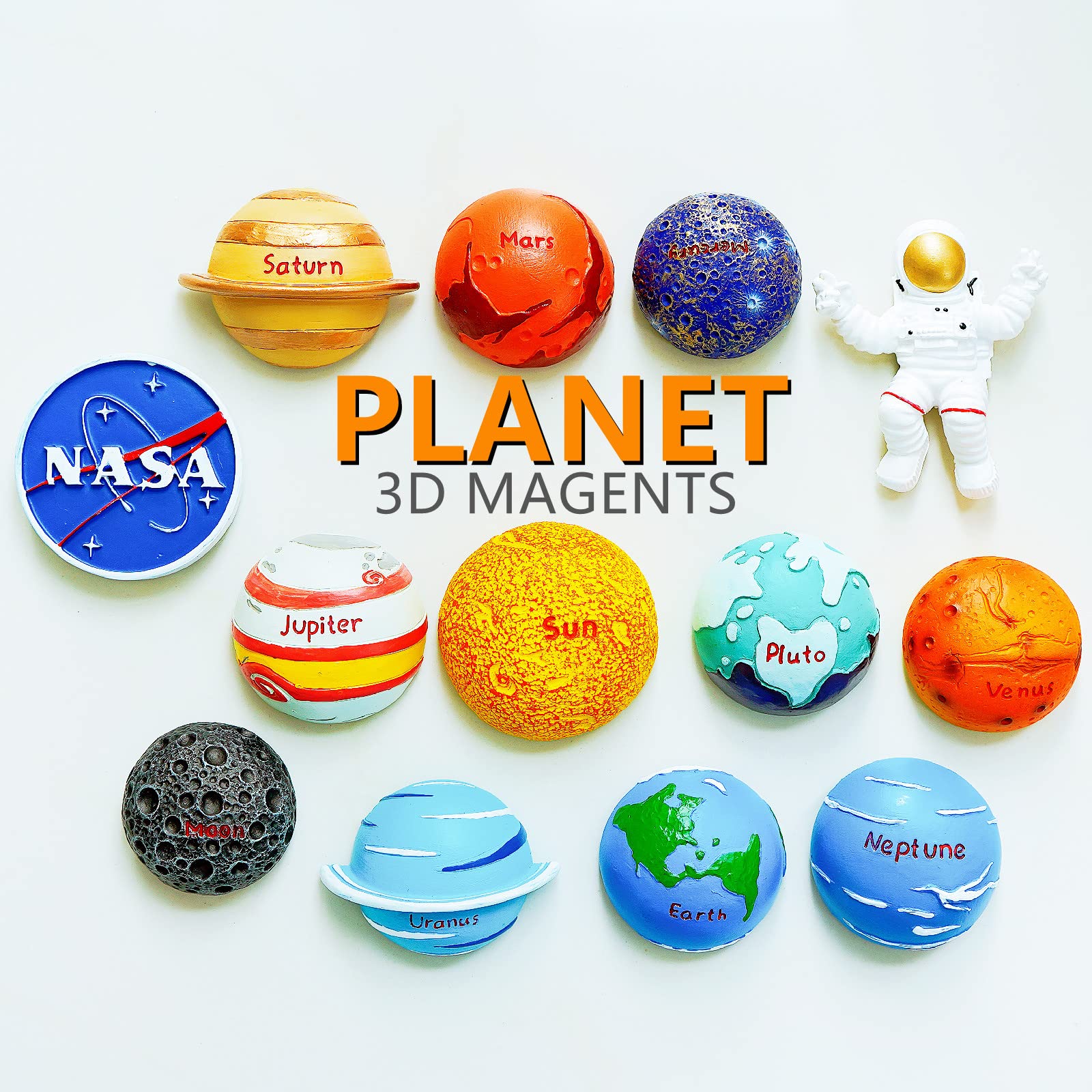 Bonilve Mercury magnet keeps fridges tidy while teaching planetary order.