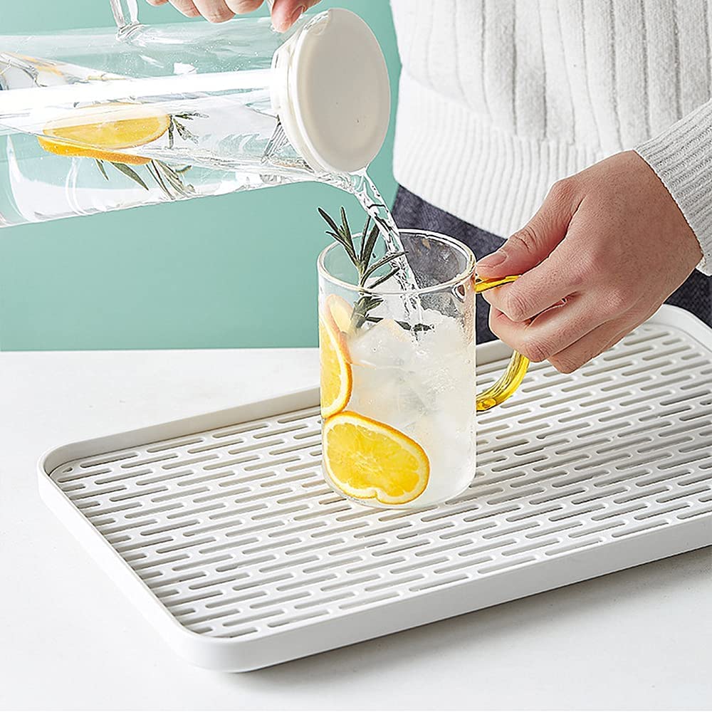 Bonilve under hand soap dispenser setup catches drips and protects surfaces.