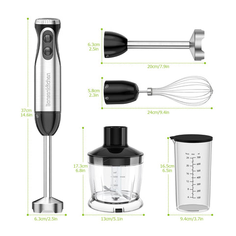 Bonsenkitchen detachable design for easy cleaning and storage.