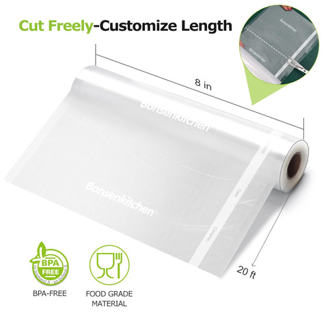 Easy-cut design with recess groove ensures clean, quick sealing.