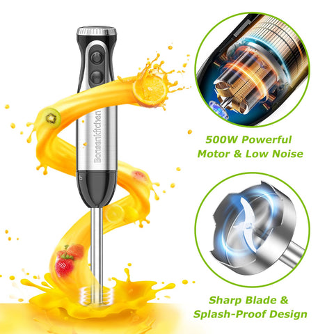 Bonsenkitchen egg whisk attachment for airy textures.