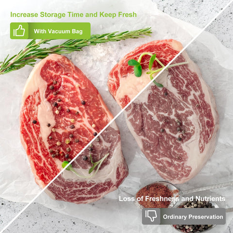 Bonsenkitchen bags suitable for fridge and freezer storage keep contents organized.