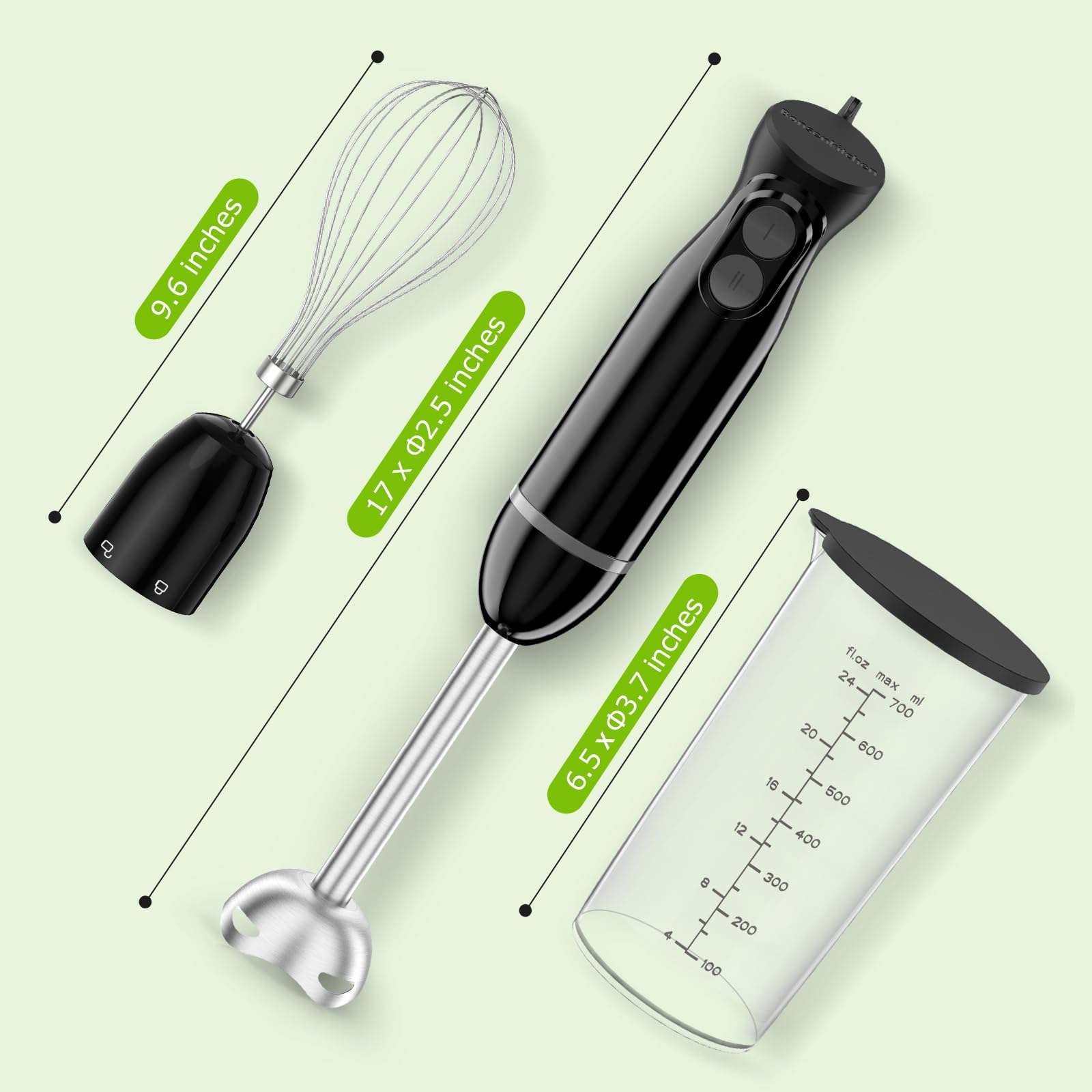 Bonsenkitchen detachable attachments let you switch tasks without fuss.