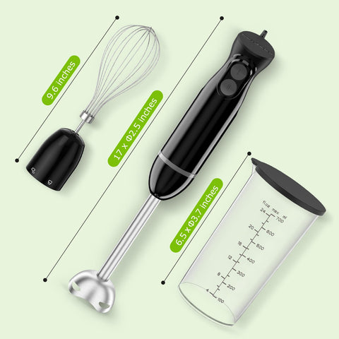 Bonsenkitchen detachable attachments let you switch tasks without fuss.