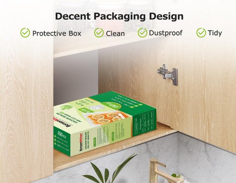 Bonsenkitchen 6x10 bag great for single servings and snack storage.